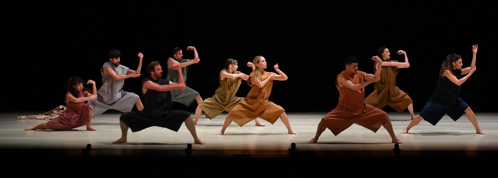 Dancers on stage